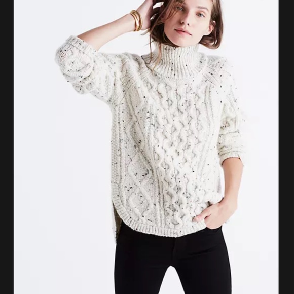 Madewell Sweaters - Madewell Shirttail Turtleneck Sweater